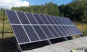五大连池风景区4800瓦太阳能离网发电系统