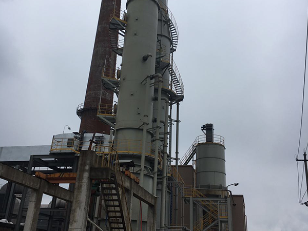 某化纖新材料公司水煤漿鍋爐脫硫脫硝工程