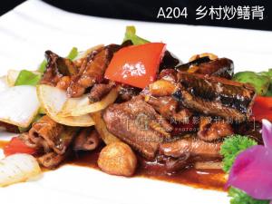 A204  乡村炒鳝背