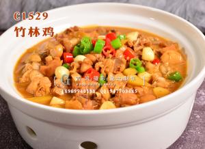 C1529竹林鸡-(2)