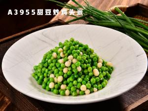 A3955甜豆炒鸡头米