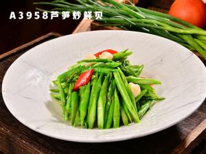 A3958芦笋炒鲜贝