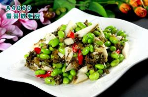 A4060雪菜炒毛豆