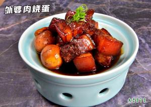 A2373外婆肉烧蛋  红烧肉