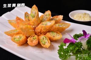 A1177生菜黄鱼卷