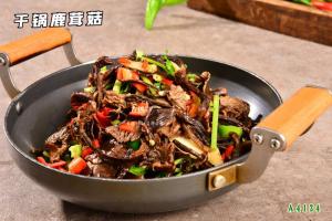 A4134干锅天麻菌 干锅鹿茸菇 干锅茶树菇