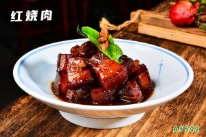 A5502红烧土猪肉  红烧肉
