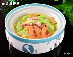 B2675丝瓜鱼饼鲜
