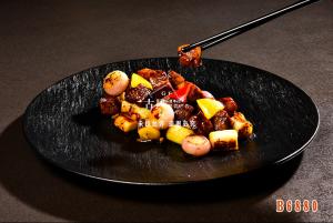 B6880鲜椒葱爆牛肉粒