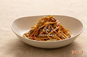 B6979新绍小炒 韭黄香干肉丝