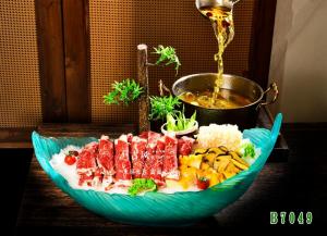 B7049堂灼雪花牛肉
