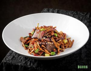 B8005腊肉炒笋干