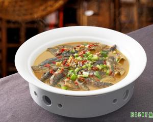 B8507煎烧小溪鱼 家烧杂鱼 溪水鱼