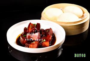 B8708红烧肉酒酿馒头 红烧肉馒头