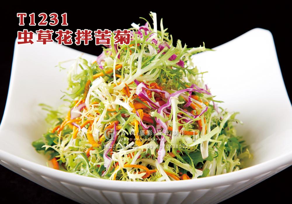 T1231虫草花拌苦菊 副本