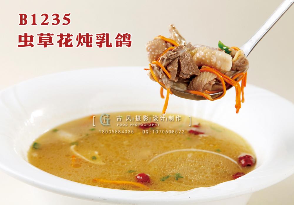 B1235虫草花炖乳鸽 副本
