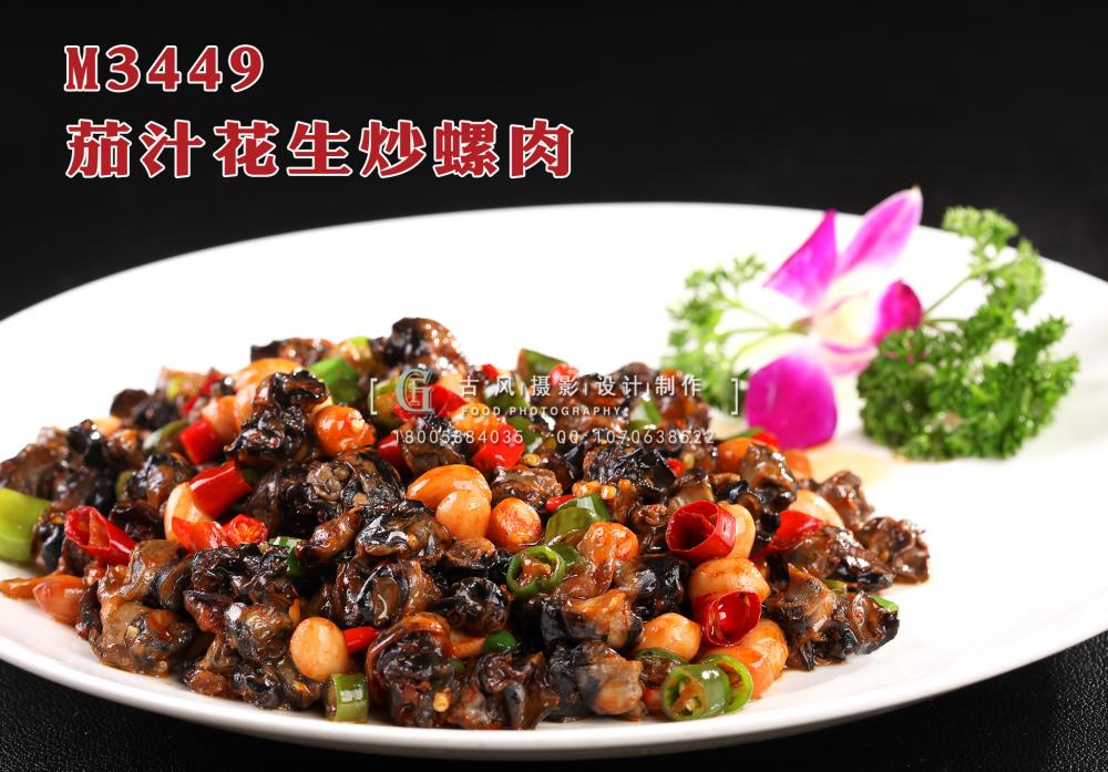 M3449茄汁花生炒螺肉 副本
