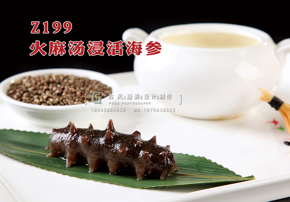 Z199火麻汤浸活海参 副本