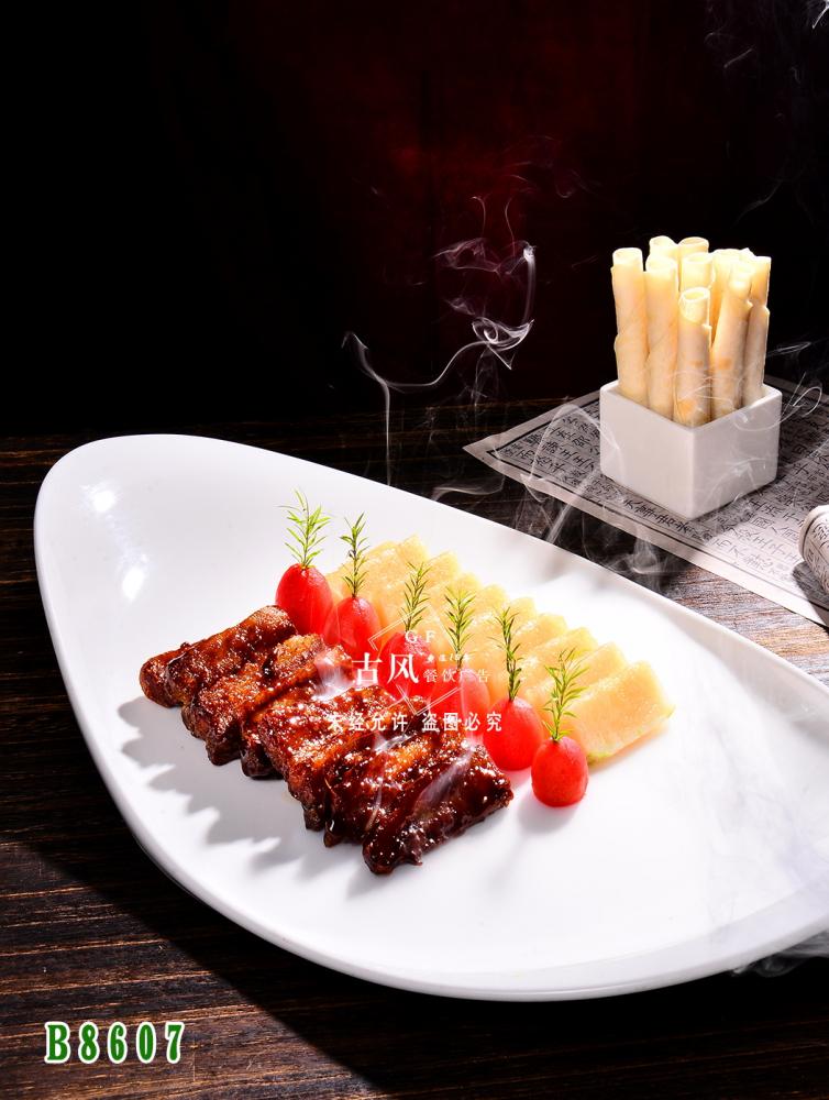 B8607麦饼走油肉 薄饼烤肉，薄饼豉油肉
