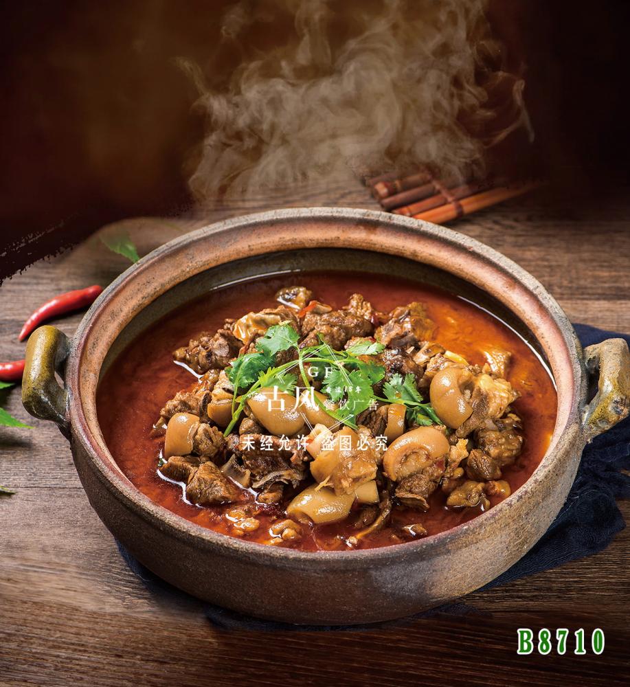 B8710砂锅狗肉 狗肉煲 红烧狗肉1