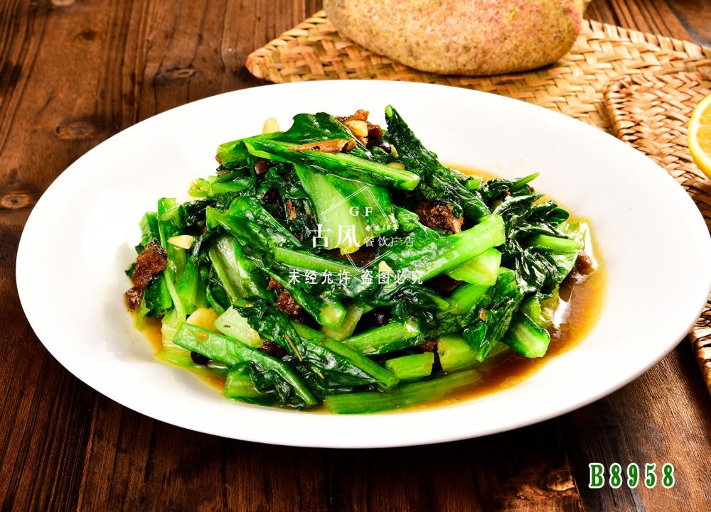 B8958豆豉鲮鱼油麦菜