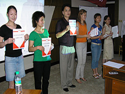 江西首届店长培训颁奖