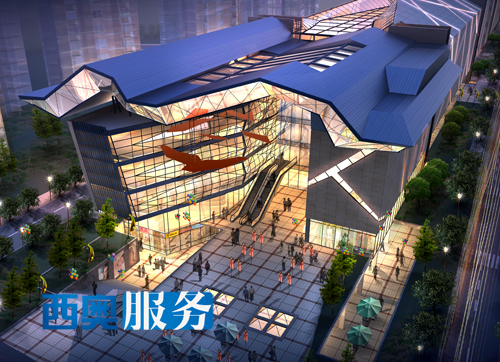 杭州运河上街辐射京杭大运河起始站杭州西奥提