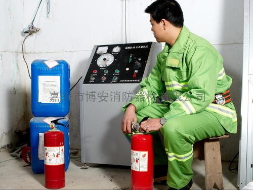 水基型灭火器冲气
