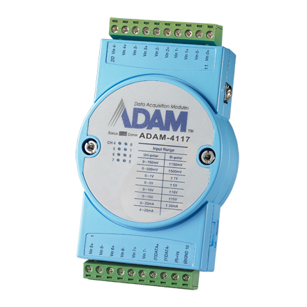 ADAM-4117 8路模拟量输入模块