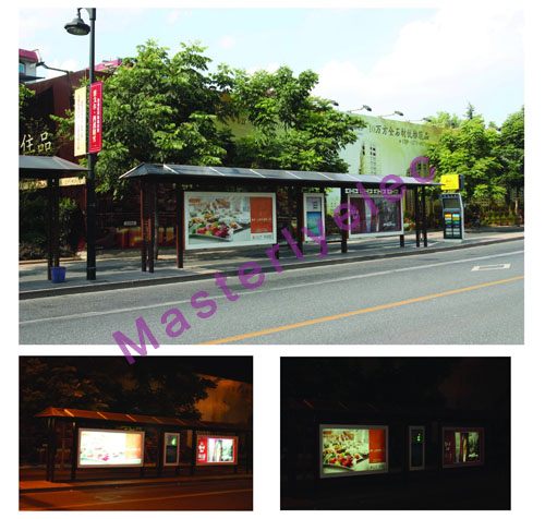 solar advertising light