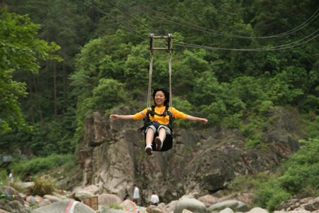 景点介绍---老碓溪_浙西大峡谷农家乐