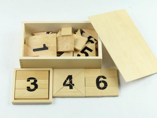 数字分割拼图12