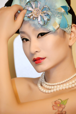 时尚唯美婚纱造型妆面展示_卡佳斯形象设计艺