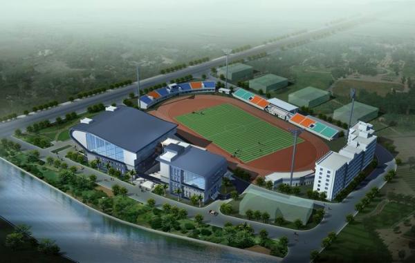 首页 工程案例  杭州市下城区体育文化中心钢结构工程,钢结构屋面面积
