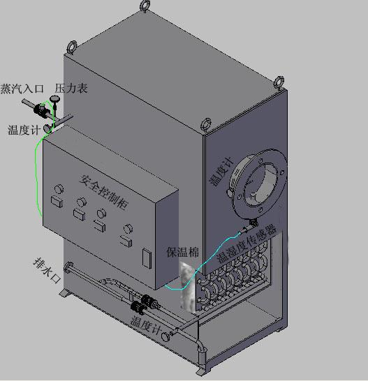 安全高效蒸汽-空气加热器