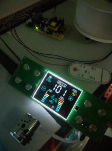 空氣凈化器液晶屏控制板1