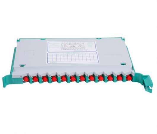 12 Core Fiber Optic Splice Tray Module with SC/APC/PC/FC Connector