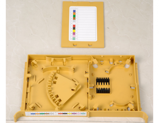 12 Core Fiber Optic Splice Tray Module with SC/APC/PC/FC Connector for Splicing and Storaging