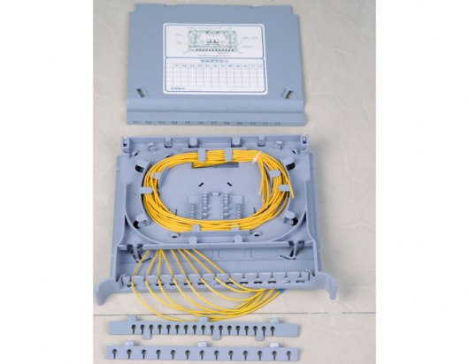 12 Core Fiber Optic Splice Tray Module with SC/APC/PC/FC Connector