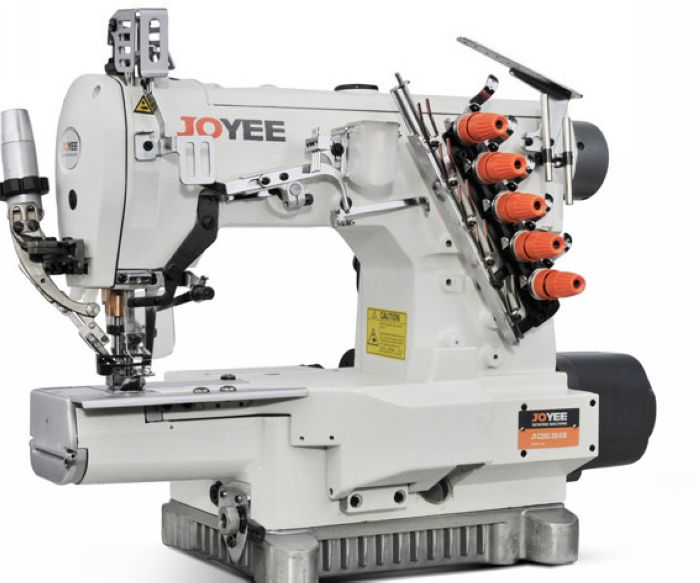 高速直驱筒式平台式自动剪线绷缝车JY-C250C-356-D3