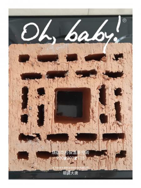 烧结页岩保温多孔砖