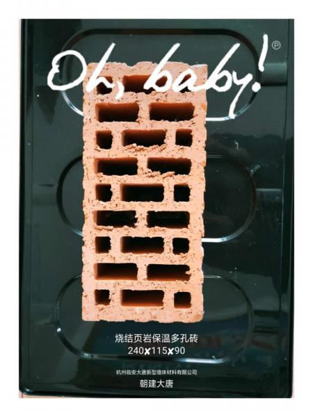 烧结页岩保温多孔砖