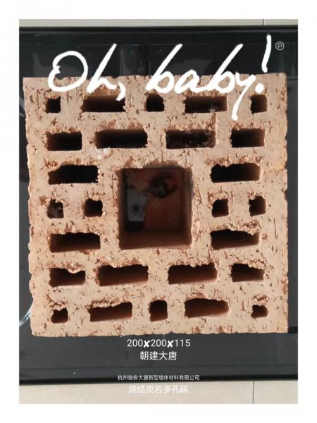 烧结页岩多孔砖