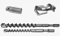 Spline Shank Hammer drill bits