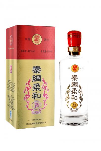 秦纲柔和42°500ML盒子