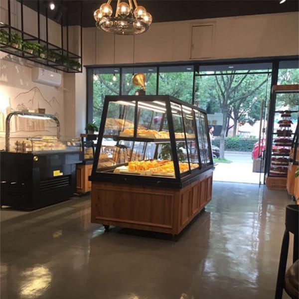 精品面包店中岛柜