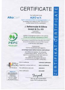 PEFC证书