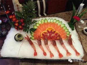牡丹虾拼盘