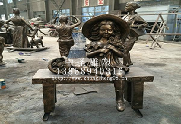 苏州吴江人物雕塑