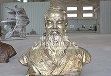 南通学校铸铜胸像雕塑